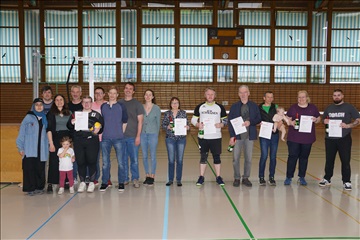 Siegerehrung "Mixed 1B" Siegerehrung "Mixed 1B"